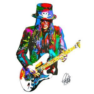 Mick Mars Motley Crue Guitar Rock Music Poster Print Wall Art 18x24